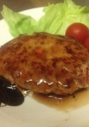 豚挽肉の照り焼きハンバーグ-レシピのメイン写真