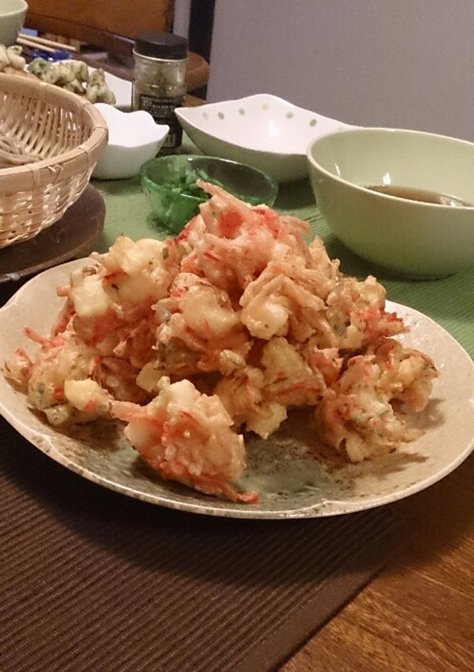 ●紅生姜とイカのつまみ揚げ●-レシピのメイン写真
