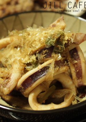 するめイカの肝煮-レシピのメイン写真