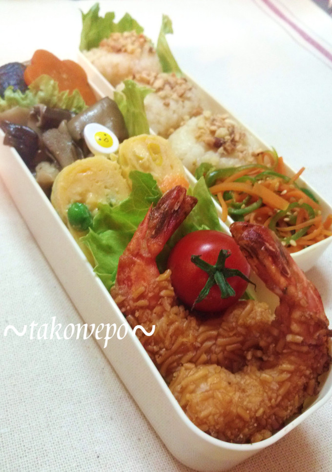 新潟の味！車麩と5種の美味しいお弁当♡-レシピのメイン写真