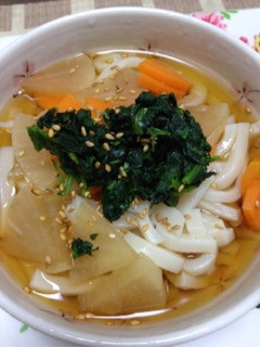 美味しいだし汁のうどん☆離乳食-レシピのメイン写真