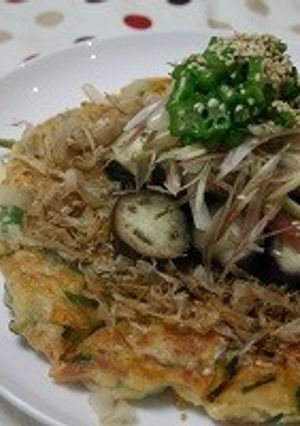 「まごわやさしい」お好み焼き-レシピのメイン写真