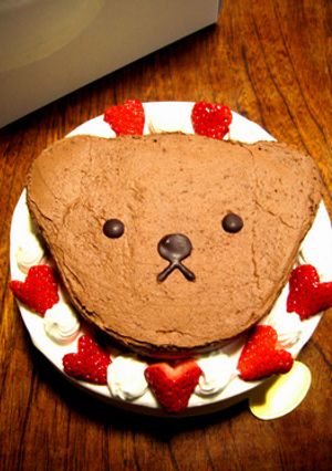 * こぐまのケーキ *-レシピのメイン写真