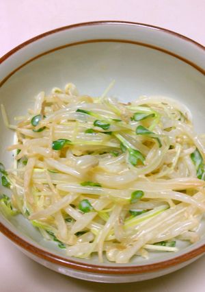 もやしとかいわれ大根の昆布茶サラダ-レシピのメイン写真