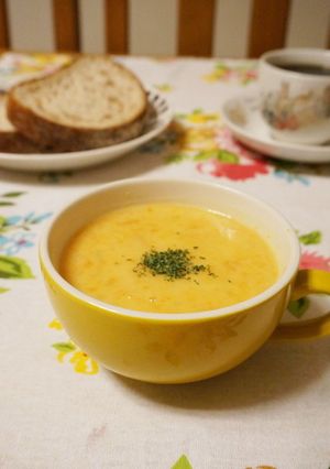 濃厚*さつま芋と人参のスープ-レシピのメイン写真