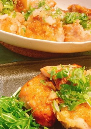 鳥もも肉のふっくら☆ネギポン酢焼き-レシピのメイン写真