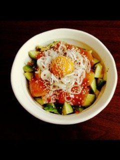 アボカド&サーモン漬け丼☆-レシピのメイン写真