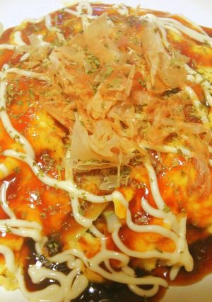 ふわとろキャベ玉焼き-レシピのメイン写真
