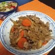 豚肉ときのこのすき煮