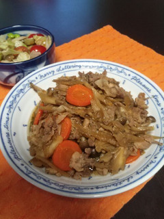 豚肉ときのこのすき煮-レシピのメイン写真