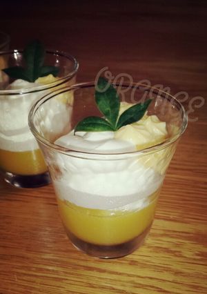 オレンジ♪ムースinゼリー(*^▽^)/-レシピのメイン写真