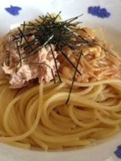 超簡単‼︎なめ茸とシーチキンのパスタ♪-レシピのメイン写真