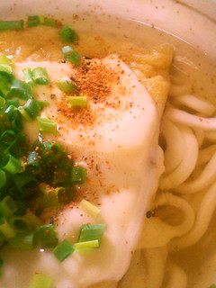 チーズがとろ~り きつねうどん-レシピのメイン写真