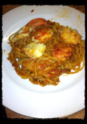 ロブスター🦞トマトクリームパスタ-レシピのメイン写真