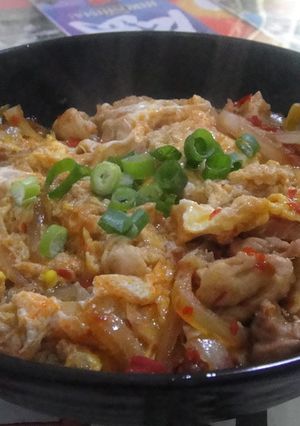 馬欄魚香親子飯（위샹 오야코동）-レシピのメイン写真