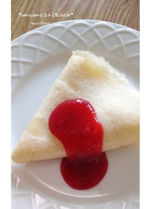 モチモチ♪豆乳クレープ生地(卵無し)-レシピのメイン写真