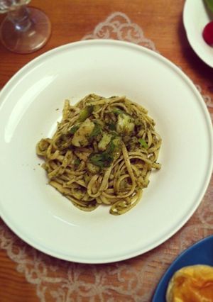 バジル香る パスタ ジェノベーゼ!!-レシピのメイン写真