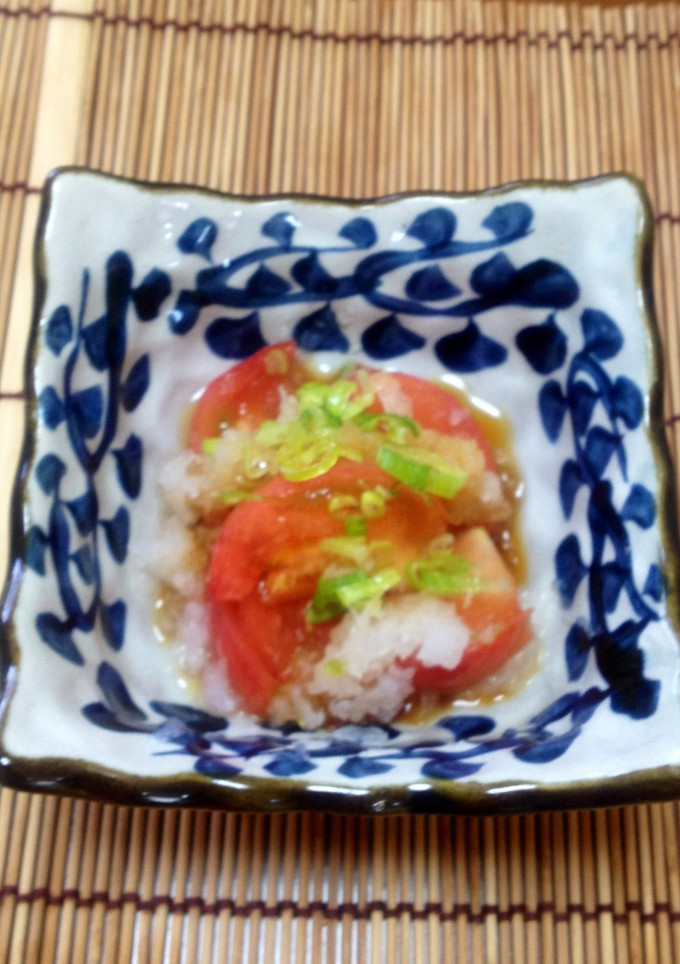 トマトのみぞれ和え-レシピのメイン写真