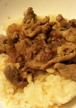 ♡山賊ソース肉炒めのせコーンライス♡-レシピのメイン写真