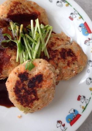 鮭とポテトのヘルシーバーグ☆☆☆-レシピのメイン写真