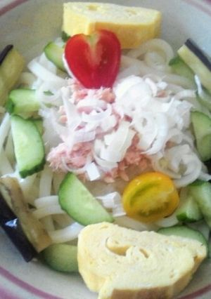 てけと母さんのぶっかけうどん☆-レシピのメイン写真