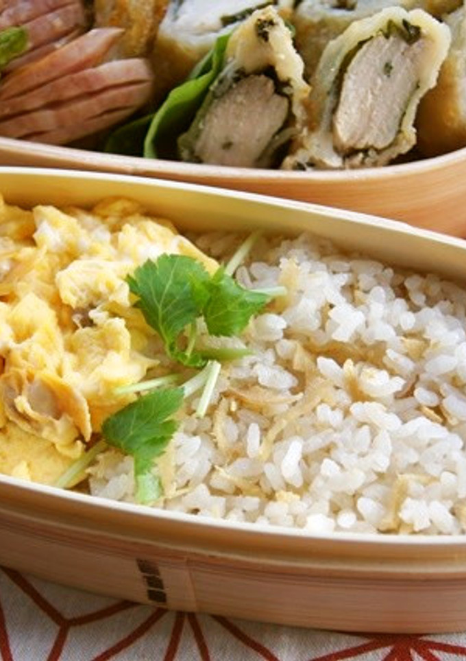 深川丼風～ふわふわあさり卵のせご飯-レシピのメイン写真