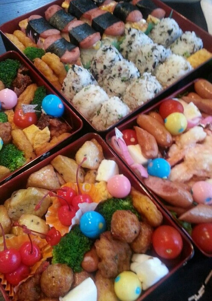運動会のお弁当☆2013覚書用...-レシピのメイン写真