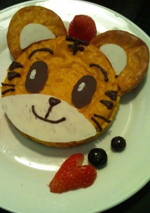 カボチャdeしまじろうケーキ-レシピのメイン写真