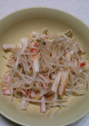 もやし竹輪かにかまサラダ-レシピのメイン写真