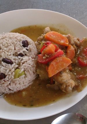 Brown stewed chicken-レシピのメイン写真