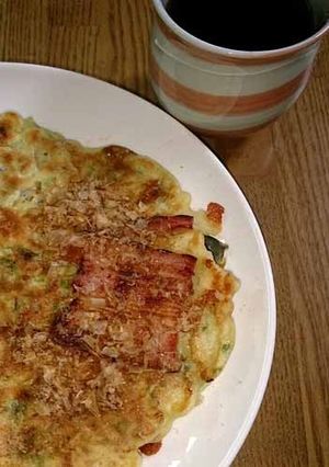 ポン酢味☆お好み焼き-レシピのメイン写真