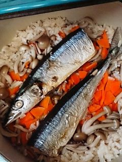 さんまの炊き込みご飯-レシピのメイン写真