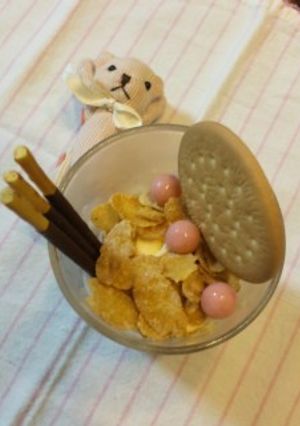 おかしパフェ-レシピのメイン写真