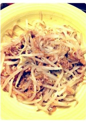 簡単！挽肉あんかけもやし-レシピのメイン写真