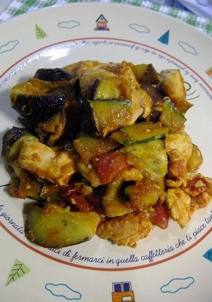 秋野菜カレー炒め-レシピのメイン写真
