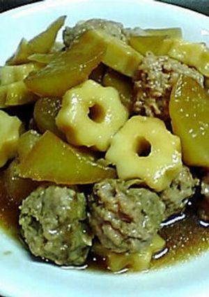 圧力鍋で☆大根と肉団子の煮物-レシピのメイン写真
