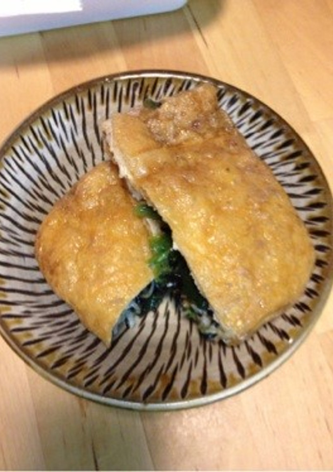 油揚げの袋煮-レシピのメイン写真