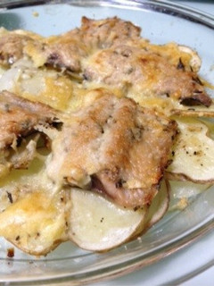 さんまとポテトのチーズ焼き-レシピのメイン写真