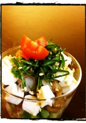 納豆パフェサラダ♪-レシピのメイン写真