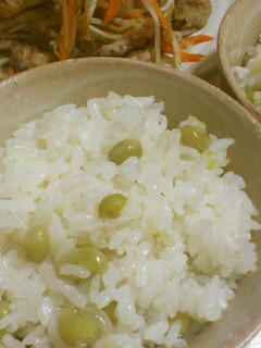 簡単♪グリンピースご飯-レシピのメイン写真