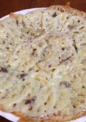 レンコンピザ-レシピのメイン写真
