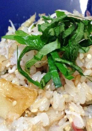 大人のガーリック梅炒飯-レシピのメイン写真
