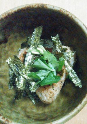 居酒屋風焼きおに茶漬け-レシピのメイン写真