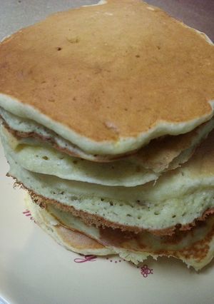ふわふわもちもち♡おからバナナパンケーキ-レシピのメイン写真