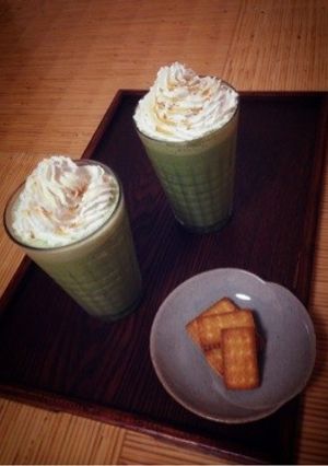 超簡単！京女の宇治☆抹茶フラペチーノ-レシピのメイン写真