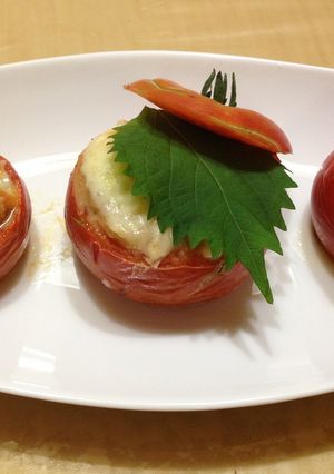 トマトの味噌焼き♡-レシピのメイン写真