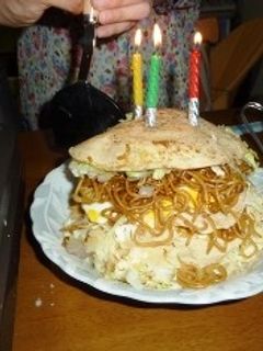 お好み焼きケーキ-レシピのメイン写真