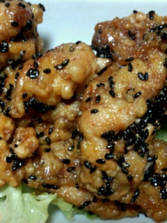 揚げ鶏のゴマからめ-レシピのメイン写真