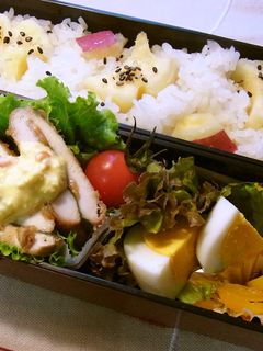 ヘルシー♪チキン南蛮のお弁当-レシピのメイン写真