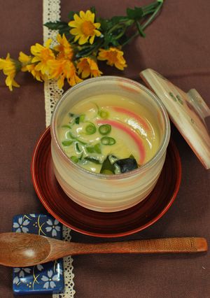 かんたん!!ふんわり茶碗蒸し♪-レシピのメイン写真